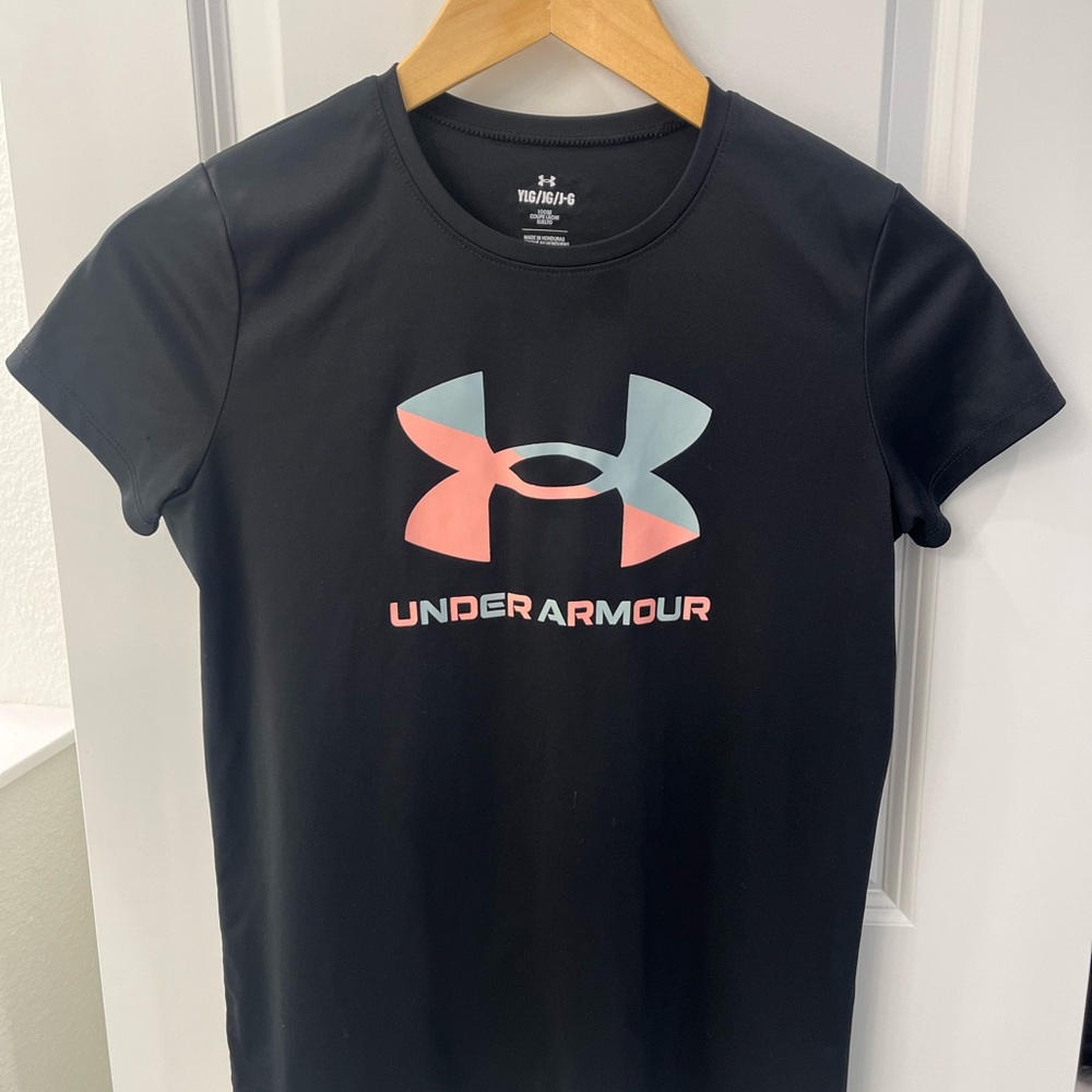 Under Armour Black T-Shirt with Logo